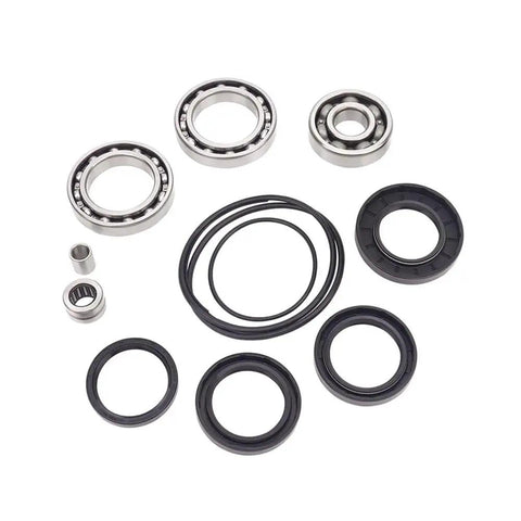 Top Shelf Heavy Duty Rear Differential Ring Pinion Gear And Bearing Kit Slick Performance Direct Fit Setup For Trx300fw 4x4 ATV components with metal bearings and seals.