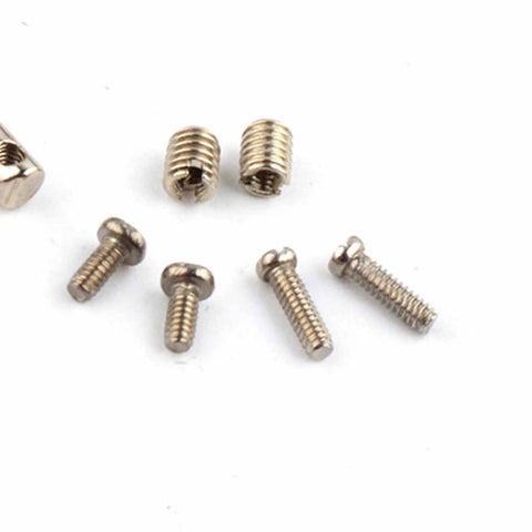 Small screws and bolts for 100 Sets Spring Hinge For Wood Sunnies Frame Flex Hinge Wooden Sunnies Glasses Parts Door Hinge