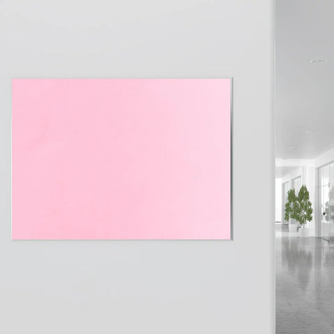 Solid Pink Peel And Stick Wallpaper Waterproof PVC Wall Cover With Nifty Self Adhesive Backing For Quick Cabinet Makeover Wardrobe Refresh And Slick Wear Resistant Finish on a wall.