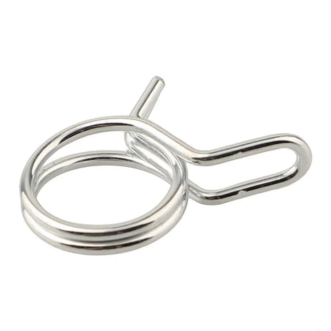 FABULETTA Double Wire Hose Clamp Kit 150 Pcs Stainless And Carbon Steel Spring Clips Assorted Sizes 5Mm To 14Mm Heavy Duty Plumbing Fixings For Pipes And Hoses That Will Hold Tight No Slipping And Durability, stainless steel spring clip