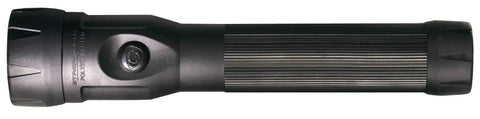 PolyStinger LED Rechargeable Flashlight With NiMH Battery IPX4 Water Resistant Up To 1000 Recharges Side View