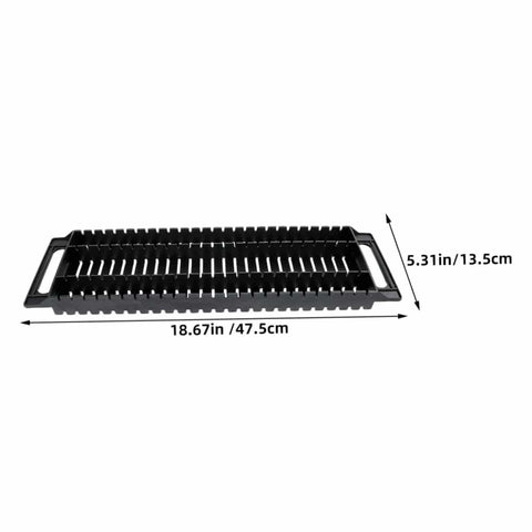 Circuit Board Storage Stand Pack Of 4 ESD Rack Anti Static Shelf PCB Holder with dimensions 18.67in x 5.31in shown