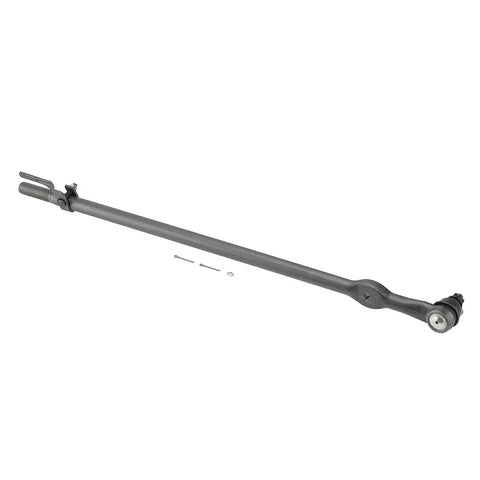 Steering Drag Link For Ford F 250 Super Duty 2011 2016 Direct Fit Front Suspension Replacement Delivers Smooth Ride Heavy Duty Truck Steering Part Durable Easy Install For Rugged Work Trucks. gray metal drag link with tie rod end