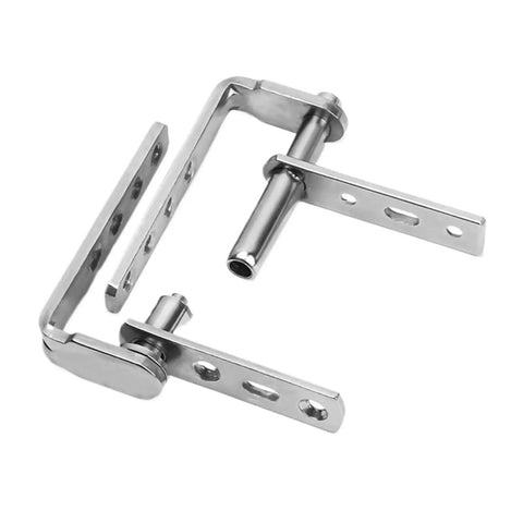 One Set Pivot Door Hinge For Wooden Doors With 360 Degree Rotation, Easy Swing Revolving Interior Door Hardware, Split Pivot Design