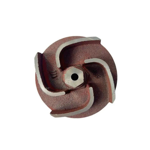 Top Tier 3 Inch Keyed Shaft Semi Trash Water Pump Replacement With NPT Threads And Three Bolt Ports For DuroMax Ironton Pulsar Engines No Sweat Swap Quick Connect Ports Full Gasket Kit Included, pump impeller design.