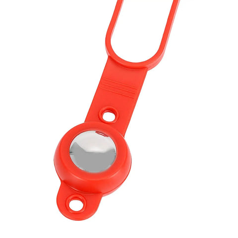 FTVOGUE Magnetic Stud Finder 27 Lbs, Wall Metal Detector for Nails Screws red plastic grip with strong magnet