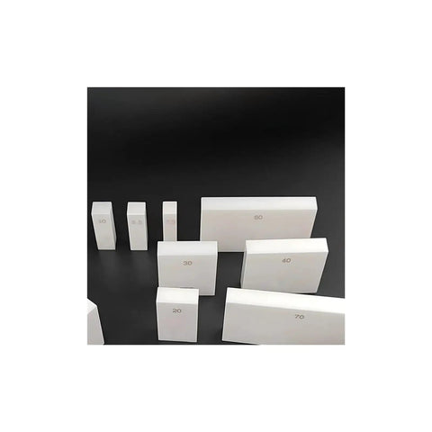 112 Piece Ceramic Rectangular Gauge Block Set Grade Zero Dead Nuts Precision Calibration Kit For Micrometer And Caliper Inspection, various sizes shown.
