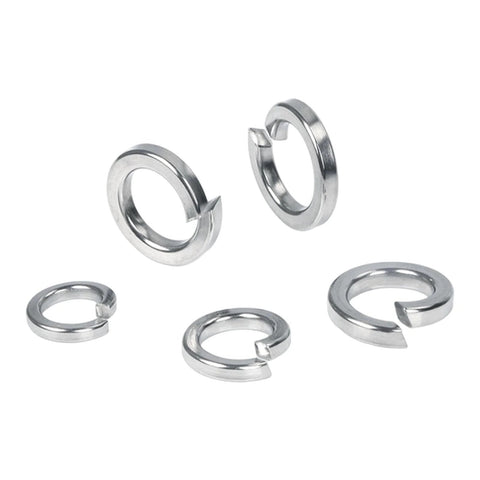 M12 stainless steel lock washers with rust resistance for industrial use