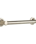 3-Pack 24 Inch Heavy-Duty Shower Grab Bar ADA Compliant Satin Nickel 450 Lb Capacity Bathroom Safety Handle
