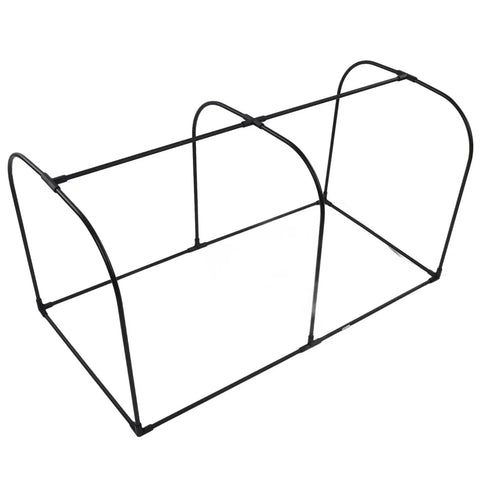 Clear Plastic Greenhouse Film Winter Warming Kit With Sturdy Hoop Set For Balcony Gardens Easy Assembly Keeps Your Plants Cozy In Cold Weather And Helps Them Thrive 100x50x55 Cm