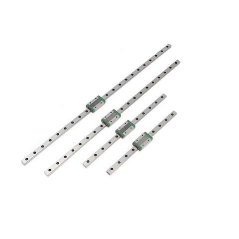 High Precision MGN9 Linear Guide Rail Kit With 150Mm Miniature Slide Block For DIY CNC Machines Smooth Gliding Motion Low Friction And Easy Install, four rails