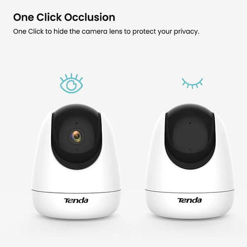 2K Indoor Wireless Pan Tilt Camera For Home Security And Baby Monitor And Pet Camera With Phone App Access, dual lens view