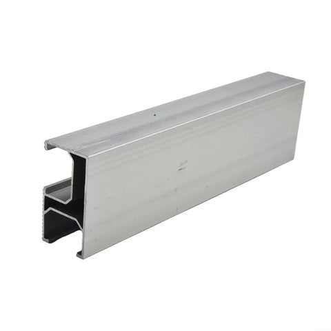 20cm Aluminum Solar Panel Mounting Rail Bracket for PV Module Installations angled close-up, showing lightweight erosion resistant track