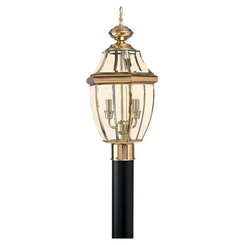 Lancaster Traditional Two Light Outdoor Post Fixture In Antique Brushed Nickel Finish For Dope Curb Appeal Weatherproof For Wet Locations cETL Listed