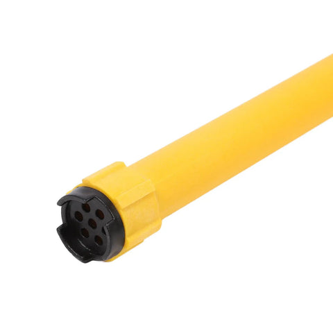Thonlai Heavy Duty Manual Drum Hand Pump For 5 To 55 Gallon Barrels Portable Oil Transfer Pump yellow spout detail for efficient fluid movement.