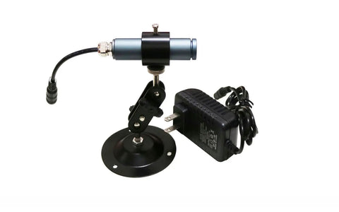 Slick Plug And Play Water Resistant 650nm Red Line Laser Module With Adjustable Beam And Mount Stand Ace Portable Alignment Tool.