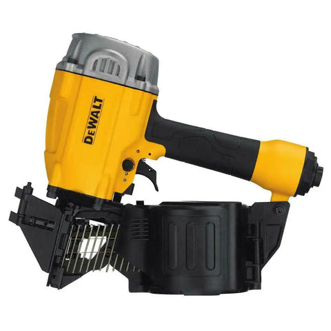 15 Degree Coil Framing Nailer DWF83C with lightweight ergonomics, industrial grade toughness, visible recoil dampening engine system