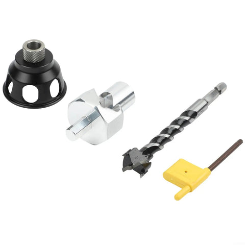 Built Tough Vertical Drill Guide Aluminum Alloy Positioning Jig For Precision Woodworking Doweling with drill bits and bushings