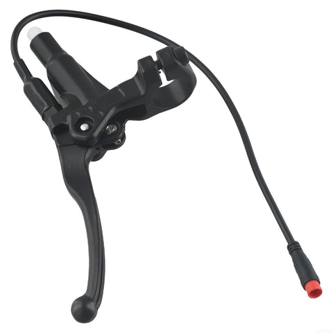 Aluminum Alloy Hydraulic Brake Levers For Electric Bikes And E Scooters With Mineral Oil System Waterproof 2 Pin Connector Right Hand Lever