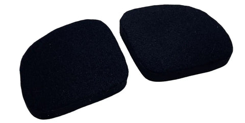 O-Pads Replacement Aerobar Arm Pads With Hook Sheet For Triathlon And Time Trial Bikes - Upgraded Comfort, Lighter Weight, Black Pair