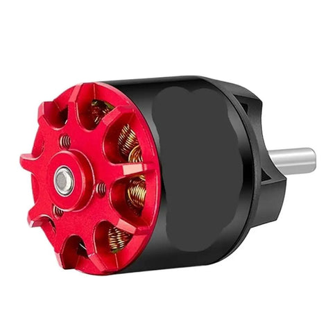 2312 2316 2320 Brushless Motors For RC Drones And Fixed Wing Planes 860KV To 2450KV Range, red and black motor close-up
