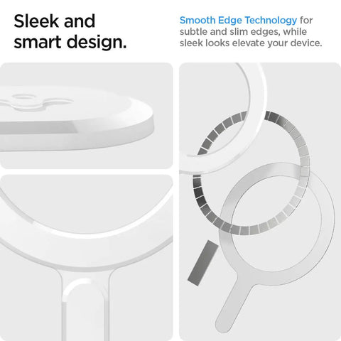Solid MagSafe Ring Plate Adapter For Wireless Charging, showing smooth edges and design details for better mounting.