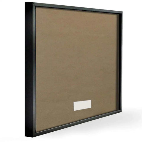 Back view of Grain Prep Cheat Sheet Wall Art In An Oversized Ebony Framed Giclee With Textured Finish Dope 16x20 Inch