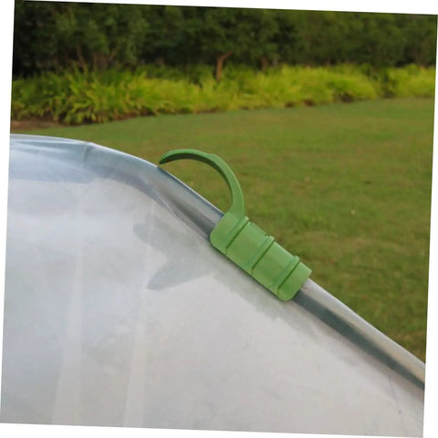 15 Pack Plant Sticks Support Kit For Garden And Greenhouse Tube Buckle Clips Bend Tube Connectors And Film Clips Durable Garden Pipe Buckle For Seedlings And Plants Easy Clips For Greenhouse Frames
