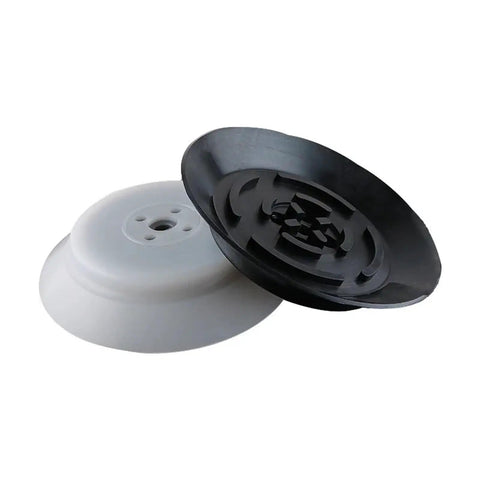 PA PFG Series Industrial Pneumatic Suction Cup Manipulator Accessory Rubber Chuck Gripper For Vacuum Lifting Automation With Pa 35s Design, black and white rubber cups.