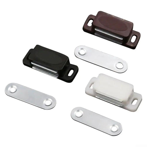 Heavy Duty Cabinet Magnetic Latch For Kitchen Cupboard Wardrobe Closet Doors No Fuss No Slam Magnetic Catch Built With ABS Plastic And Iron