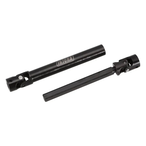 Durable CNC Hardened Steel Drive Shaft Upgrade For SCX24 Gladiator Dodge Power Wagon 1 24 RC With Black Finish And Logo Etched