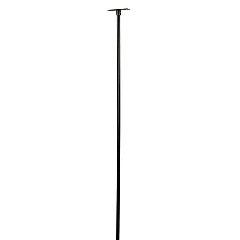 72 Inch Metal Bird Feeder And Birdhouse Mounting Pole Kit, 3 Piece Set With Ground Socket And Bracket, Heavy Duty Outdoor Pole For Quick No Fuss Setup Of Birdhouses Or Feeders, 2 Pack