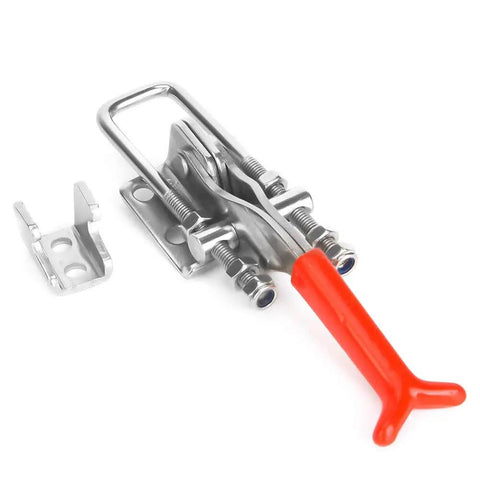Shop Workhorse Heavy Duty Toggle Clamp 320KG Holding Force Stainless Steel 304 Quick Clamp M6 Adjustable Hand Clamp shown