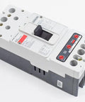 Shop Ready 125 Amp Three Pole Molded Case Circuit Breaker Rated 600 Volt with clear labeling for electrical panel use.
