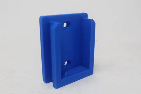 Single blue mount from Six Pack Blue Tool Mount Holders For 24V Power Tools Durable PLA Construction Wall Mount Organizer