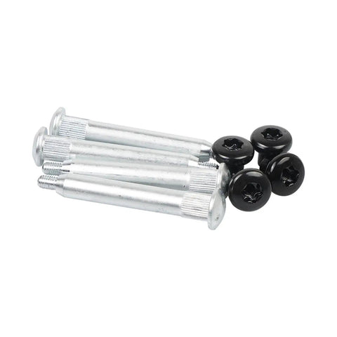 No Tools Needed Door Hinge Repair Kit For Cars 30 Second Install Aluminum Hinge Set with bolts and black caps