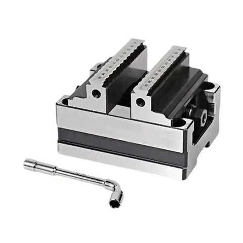 Rock Solid Go To Turntable Fixture With Self Centering Concentric Vise And Smooth Swivel Pliers Clamp, featuring a sturdy metal design.