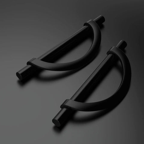 Matte Black Cabinet Pulls 5 Inch 128mm Hole Centers 10 Pack Easy Install Kitchen Cabinet Handles Hardware For Cabinets And Drawers Cupboards