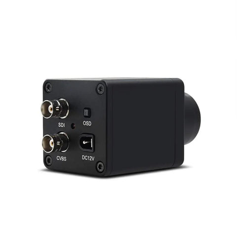 3G HD SDI CCTV Camera With 3.2mm No Distortion Lens 1/2.8 Inch High Sensitivity CMOS OSD Menu Supports 1080p60 rear view