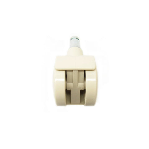 almond chair casters replacement with polyurethane swivel wheels