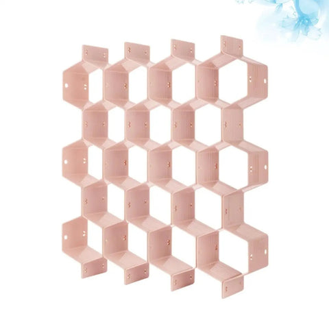 Hella Smooth Honeycomb Drawer Organizer For Closet That Fits Like A Glove And Frees Up Major Space Using Sturdy Abs Plastic Grids