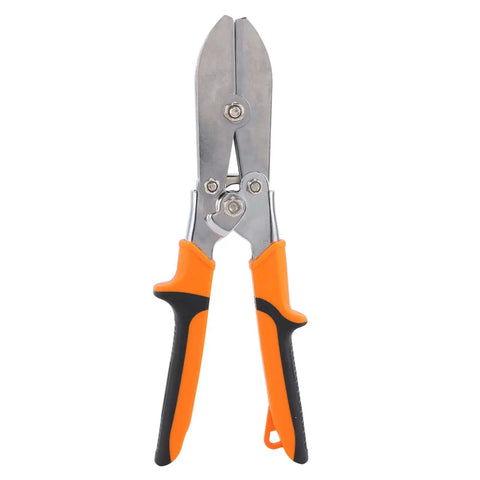 Beefy Heavy Duty 5-Blade Hand Crimp Tool For 24-28 Gauge HVAC Ducts Piping And Ventilation Crimping With 1.61 Inch Deep Throat