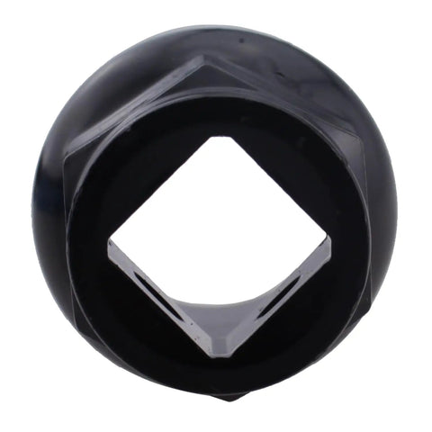 Close-up of Mountain Bike Center Shaft Tool Crank Remover For 20 Tooth Bottom Bracket Removal Tool showing square opening and finish