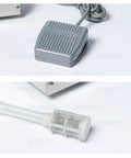Foot pedal and nozzle of Diaphragm Pump Liquid Filling Machine, Semi Auto Desktop Filler for Alcohol Juice Water Beverages and Perfume