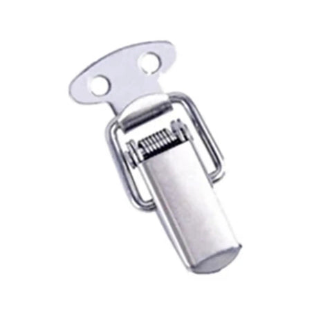 Mini Toggle Latches With Spring Loaded Clamp Clip For Cabinets, Boxes, Crates And Chests, Easy Quick Release Lock