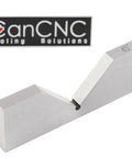 Accusize 17-piece precision angle block set; silver metal block with 45° marking.