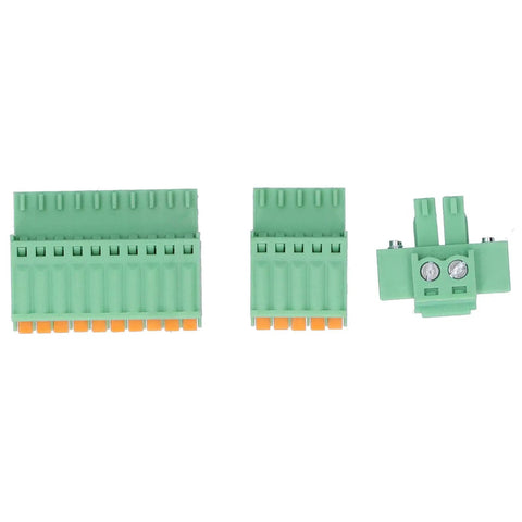 Built Different Integrated Closed Loop Stepper Motor With Zero Drama Thermal Management and Rock Solid Step Accuracy for Serious Engineering Applications and Pro Motion Projects, green terminal blocks for connections.