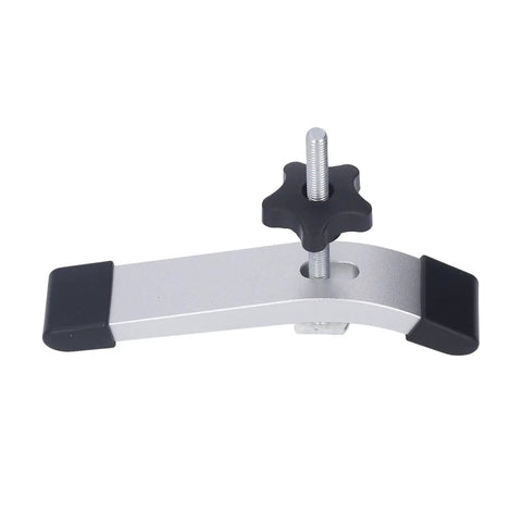 Badass Two Pack T Slot Hold Down Clamps Featuring M8 Threads And Scratch Free Soft Jaws For Router Tables Cnc Mills And Drill Press Jigs Rock Solid Shop Essential, showing adjustable clamp detail.