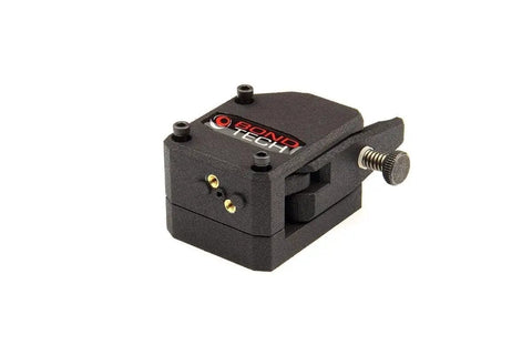 Rock Solid Dual Drive Bmg Extruder Optimized For Mosquito Hotend, black nylon body, precise 3D printing component.