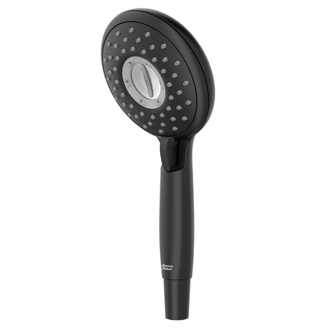 4-Function Handheld Shower Head With 5-Inch Face 1.8 GPM Polished Nickel Easy Grip Drench Massage Mist Eco Water-Saving Modes